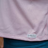 SHREDLY - Cropped Mesh Tee : Bubblegum - image