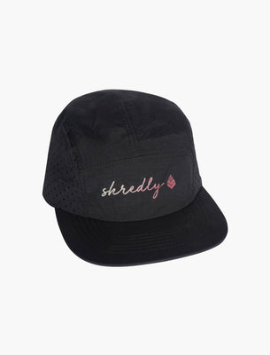 Go There Do That 5-Panel Hat : Black-Hat