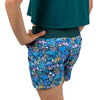 SHREDLY - All Time 5" - Zipper Snap Mid-Rise Short : Bella - image