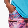 SHREDLY - Limitless 7" - Stretch Waistband High-Rise Short : Watercolor - image