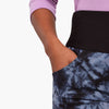 SHREDLY - Limitless 14" - Stretch Waistband High-Rise Short : Graphite Tie Dye - image