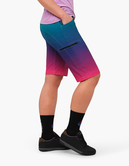Limitless - Stretch Waistband High-Rise Pant : Rainbow Ombre