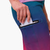 SHREDLY - Limitless 14" - Stretch Waistband High-Rise Short : Rainbow Ombre - image