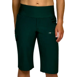 SHREDLY - Limitless 14" - Stretch Waistband High-Rise Short : Pine - image