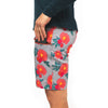 SHREDLY - All Time 11" - Zipper Snap Mid-Rise Short : Margie - image