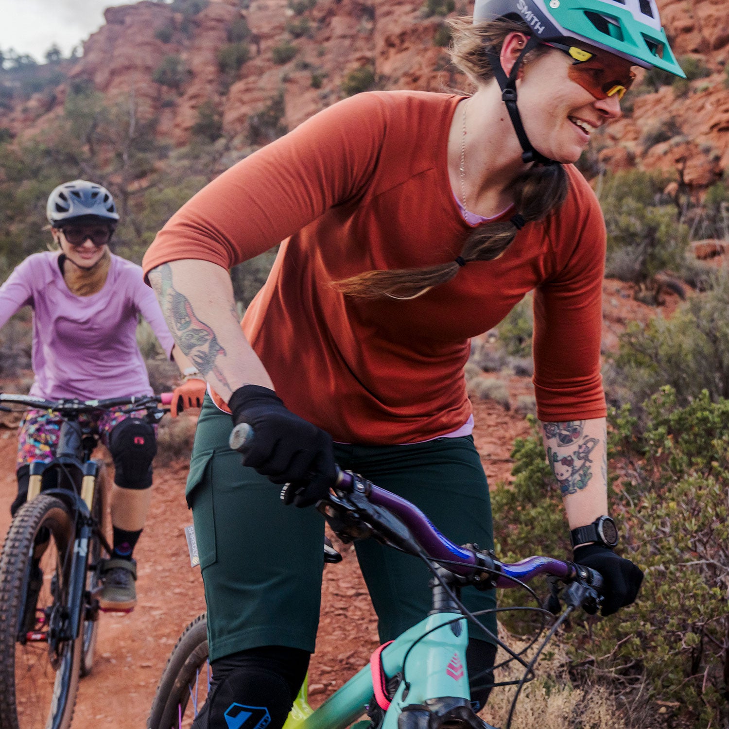 shredly women's mtb shorts