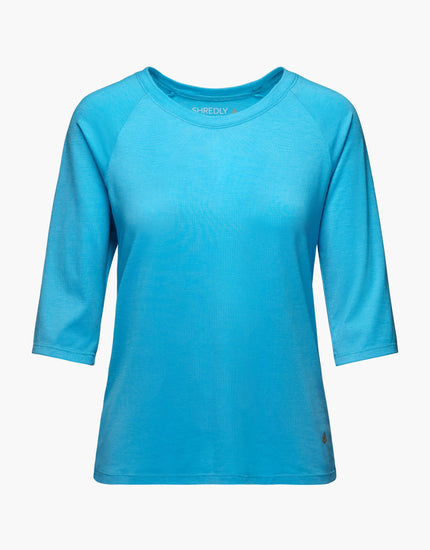 Raglan 3/4 : Electric Blue