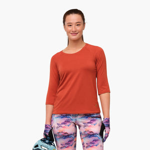 SHREDLY - Raglan 3/4 : Terracotta - image