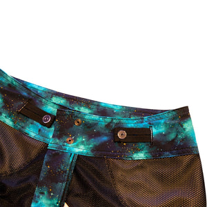 SHREDLY - All Time 11" - Zipper Snap Mid-Rise Short - Vented : Leia - image